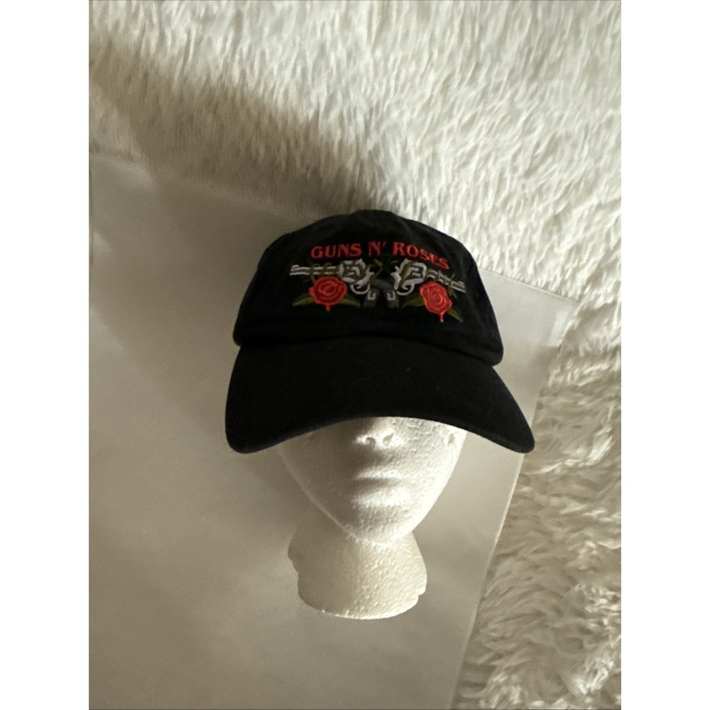 Guns N Roses G N' F'N R's Official Merchandise Embroidered Black Hat Cap